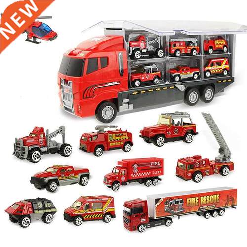 Big Construction Trucks Set Mini Alloy Diecast Car Model 1:6