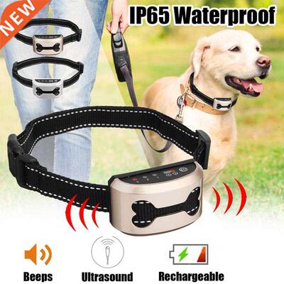 Waterproof Pet Collar Intelligent Dog Anti Bark Collar