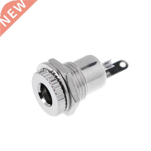 10pcs 5.5 mm x 2.1mm DC Power Jack Socket Female Panel Mount