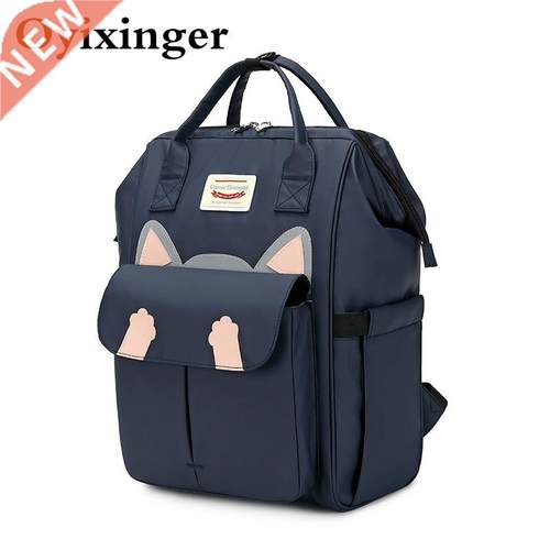 Large Capacity Junior High Girls School Bags Students Bag Wo
