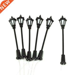 0pcs Model Railway Train Lamp LED V Street Lamppost 7cm HO