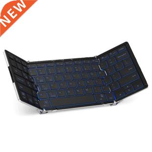 Bluetooth Keyboard With 3-Color Backlight, Bluetooth 5.1 Mul