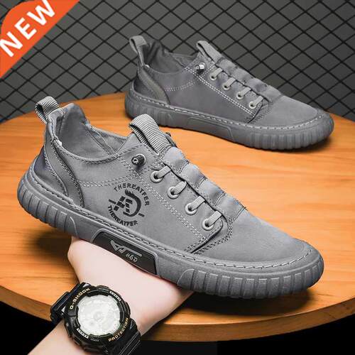 Men's Vulcanized Shoes Summer Ice Silk Casual Sports Shoes r