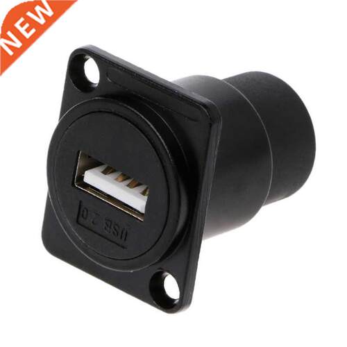 D Metal USB 2.0 3.0 D type female to female connector panel