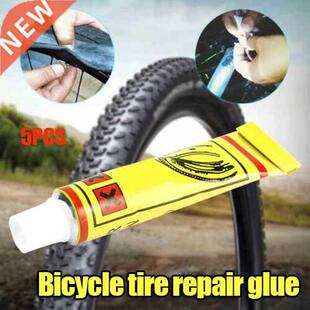 5pcs Bicycle Tire Tube Patching Glue Rubber Cement Adhesive