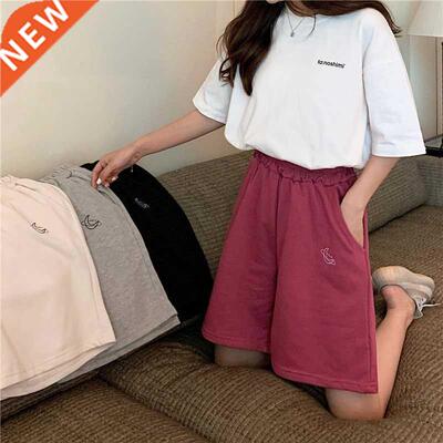 orts Women Embroidery Elasticity Lovely Girls Korean Style