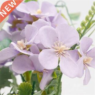 27cm Pink Silk Rose Artificial Flowers Wedding Flowers For