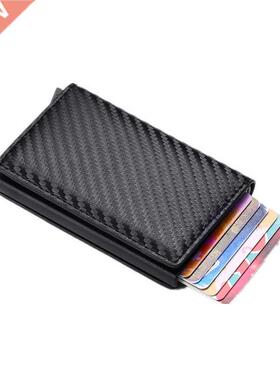 New Men women smart wallet Credit Bank card holder fashion p