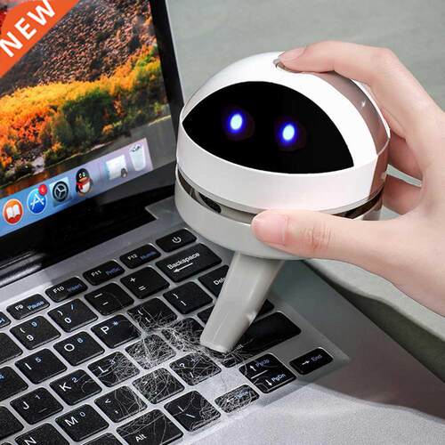 Desktop Vacuum Cleaner USB Rechargeable Keyboard Cleaning Ha