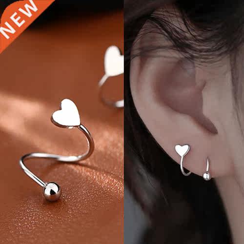 2Pcs Stinless Steel Piercing Screw Bll Str Hert Er Bone