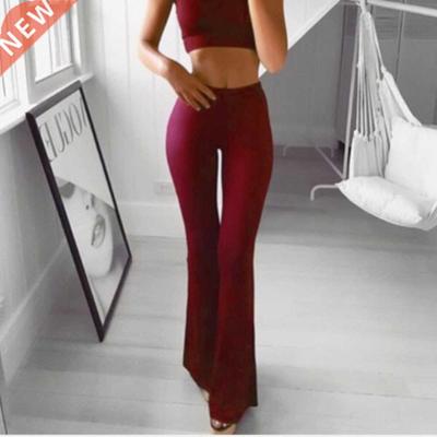 Fitness Leggings Sweatpants Women Flare Pants Ladies Joggers