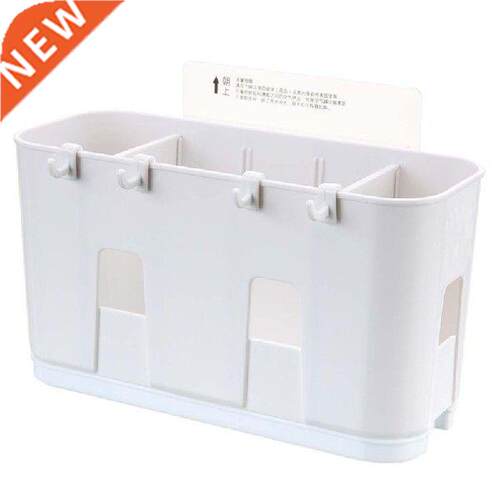 Wall Mounted Cutlery Drainer Rack with Drip Tray Utensils