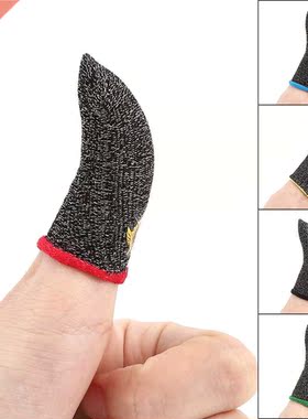 2pcs 24-Stitch Mobile Game Controller Finger Cover Sweat Pro