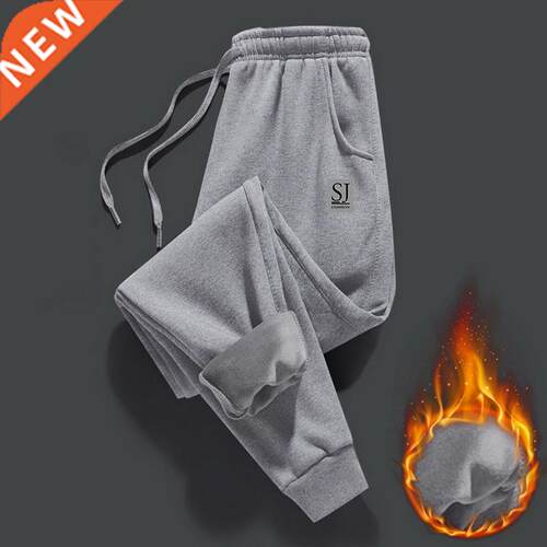 Men's Winter Pants Women Loose Stch Sweatpants Thick