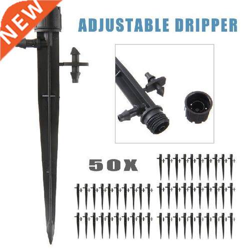 50Pcs Drip Irrigation Watering System Garden Automatic