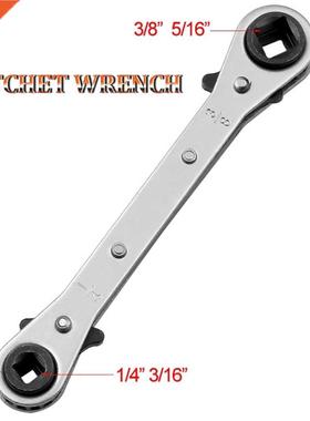 adjustabl Ratchet Wrench Double Head Reversible Opening Cha