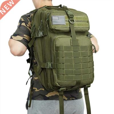 Large Backpack 50L Capacity Men Army Military Tactical Water