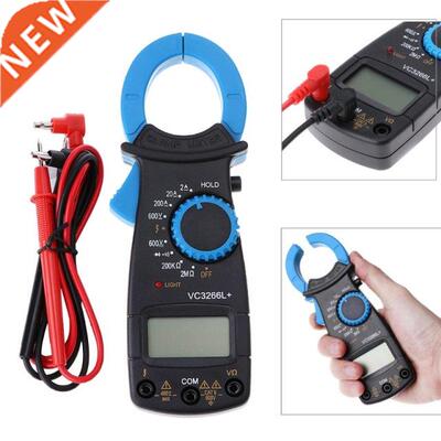VC3266L+ Digital Clamp Multimeter AC/DC Voltage Amp Ohm Elec