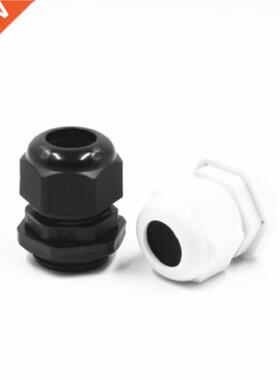 100pcs PG7 Cable Gland Connector Nylon for 3-6.5mm Cable