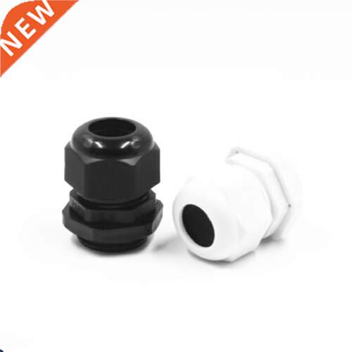 100pcs PG7 Cable Gland Connector Nylon for 3-6.5mm Cable