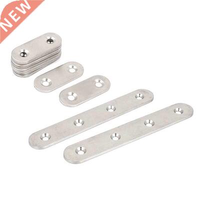 10Pcs Flat Mending Plates Brackets 40X15mm & 2Pcs 12