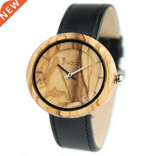 2022 New REDEAR Fashon Men Women Bamboo Watches Leather Ban