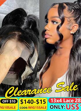 60 Full Hd Transparent Lace Frontal Wig Body Wave Wig Human