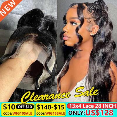 60 Full Hd Transparent Lace Frontal Wig Body Wave Wig Human