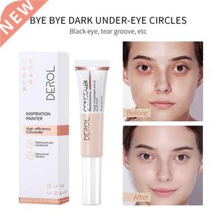 DEROL Liquid Foundation Light Mist Concealer To Cover Dark