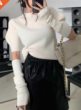 2022 Spring Knitted Sweater Women Casual Design Long Sleeve