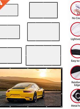 60/72/84/100/120/150 inch Projector Screen For Home Theater