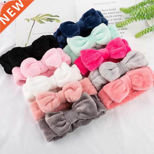Coral Fleece Soft Headband Cross Top Kont Hairband Elastic H
