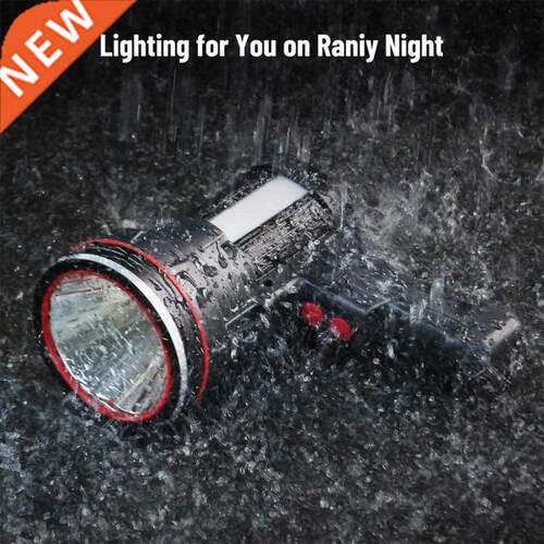 6000LM Work Lamp LED Portable Lantern Waterproof 6-Mode Emer