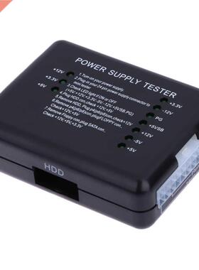 Power Supply Tester Checker LED 20/24 Pin for PSU ATX SATA H