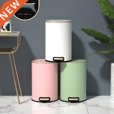 Bathroom Trash Can Desk Room Recycling Bin Wastebasket