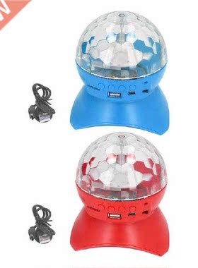 Ball Rotating Light Non Slip ABS Shell USB Charging Clear