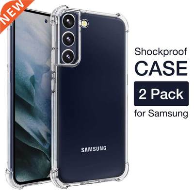 2-Pack Shockproof Case for Samsung Galaxy S22 S21 FE S20 Plu