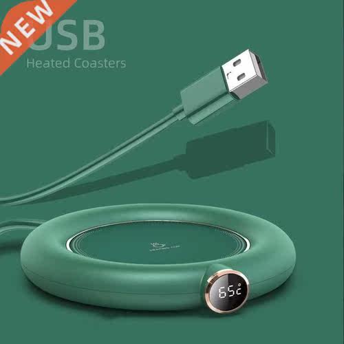 DC 5V USB Heating Warm Cup Mat Constant Temperature Coaster