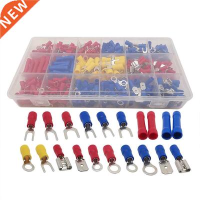 520Pcs/set Assorted Electrical Crimp Terminals Wire Cable Co