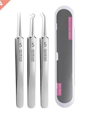 German Ultra-fine No. 5 Cell Pimples Blackhead Clip Tweezers