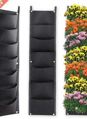 6/7/9/18 Pocket Vertical Grow Bags Hanging Wall Planting Bag