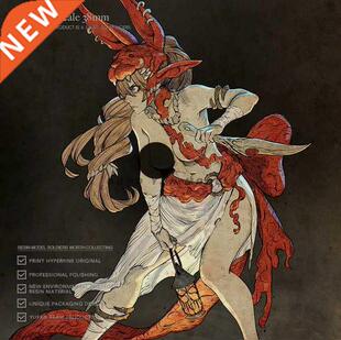 8mm Resin model kits figure beauty colorless and self-assem