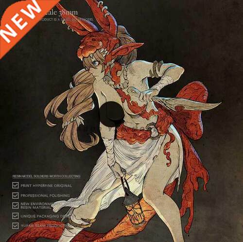 8mm Resin model kits figure beauty colorless and self-assem