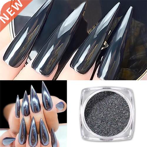 1G/BOX Hologahic Magic Mio Black Nail Glitte ow Sh