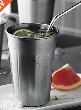 Metal Cold Cup Drinking Cup Tainless Steel Crimping Beer