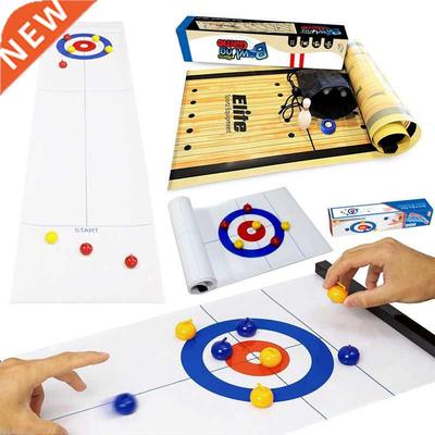 Children Throwing Board Game Toys Curling Ball Bowling Indoo
