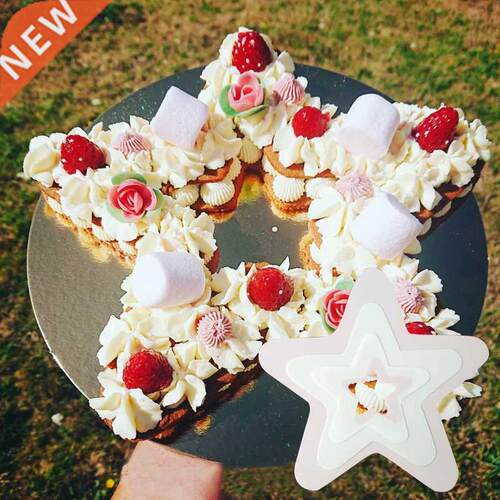 Pentagram Shape Cake Mould Chocolate Cookie Pastry Dessert M