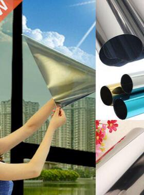 Colorful Adhesive Sticker Vinyl One Way Vision Mirrored