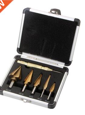 Titanium Step Drill Bit Quick Change High Speed Steel Cone D