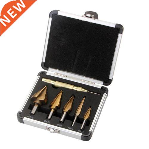 Titanium Step Drill Bit Quick Change High Speed Steel Cone D